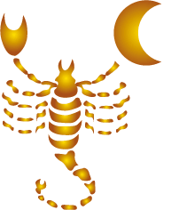 Skorpion im abnehmenden Mond | Friseur.com  width=