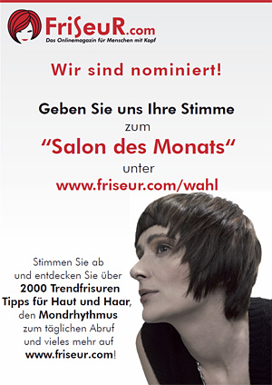 Aufsteller Salon des Monats