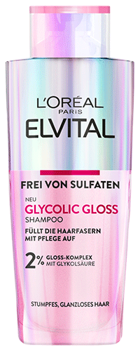L’Oréal Elvital Glycolic Gloss Bundle – 3-teiliges Set Mit Shampoo, Spülung & 5-Minuten-Laminierung Für Glanz
