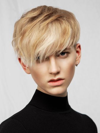 Kurzhaarfrisuren damen langes deckhaar