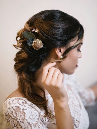 Top 65 party hairstyles with gowns for weddings - YouTube