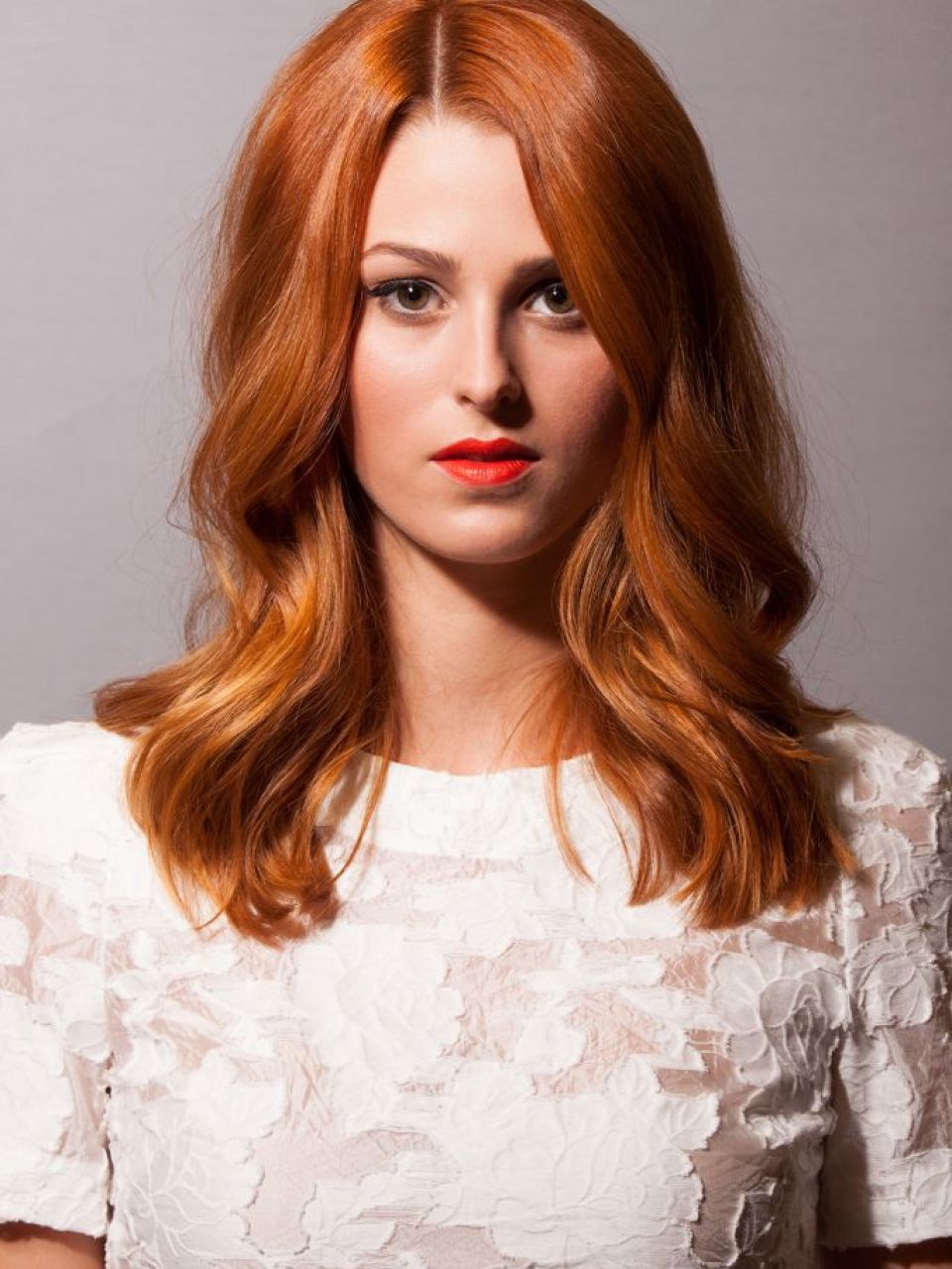 Haare lange rote Hübsch Frisur