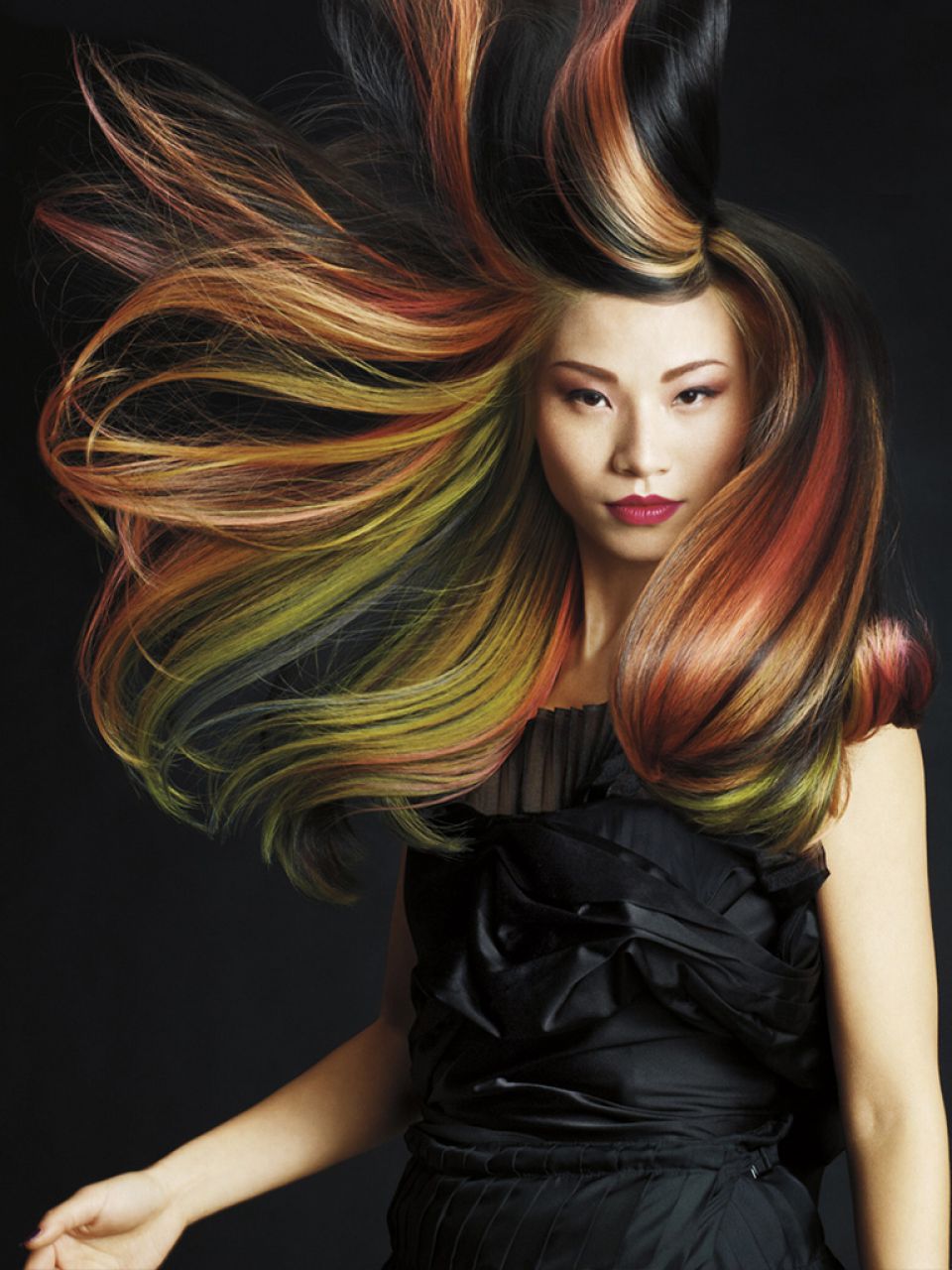 Schwarze Haare Tönen Schwarze Haare Tönen