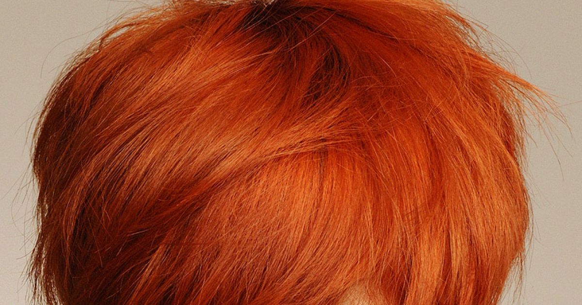 Haare natur rote