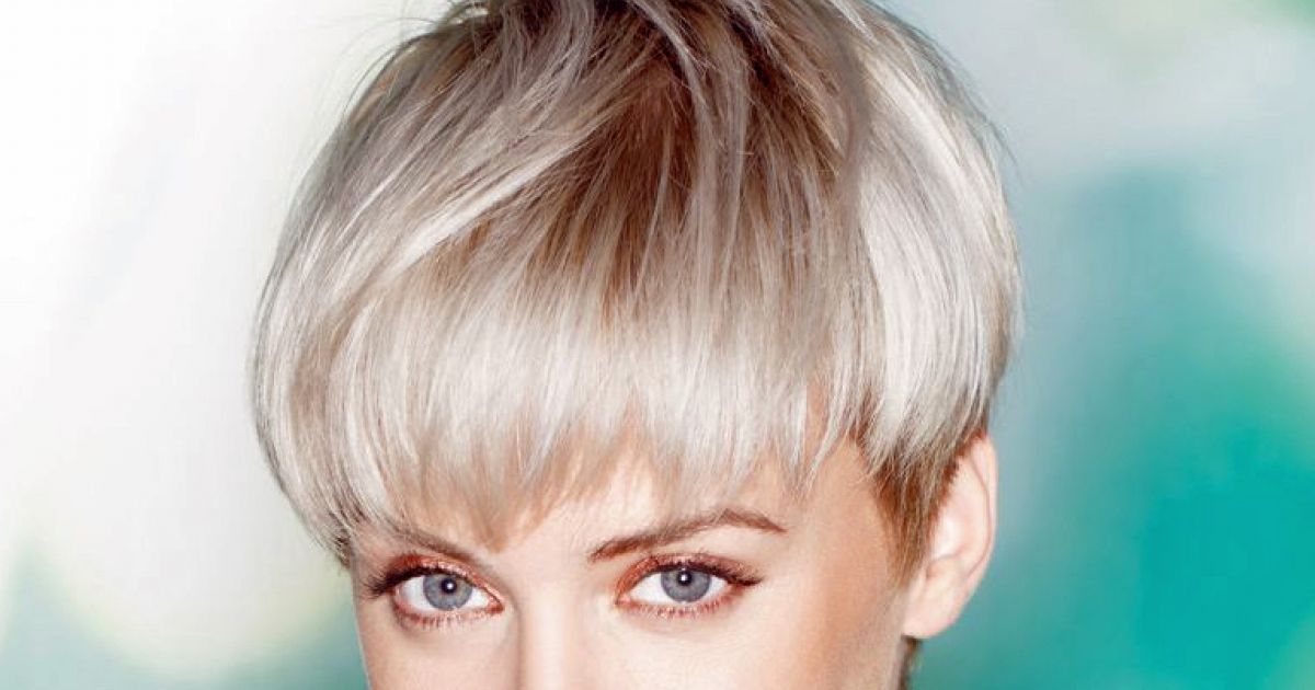 Blond grau damen kurzhaarfrisuren 37 Kurzhaar