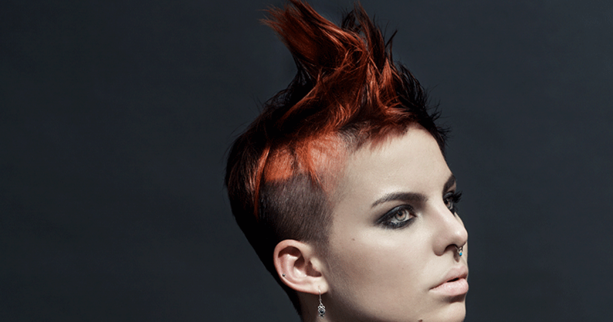Haare sidecut kurze Side