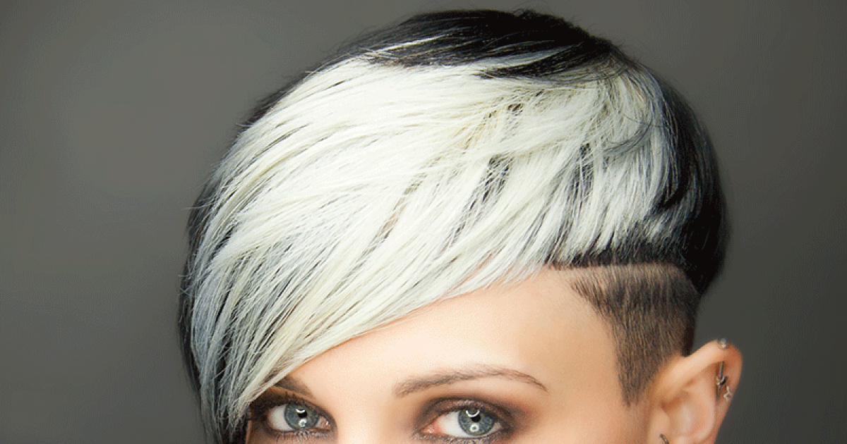 Haare damen sidecut kurze Sidecut Coole