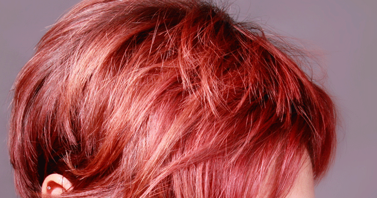 Rot kurze haare Frisur Kurze