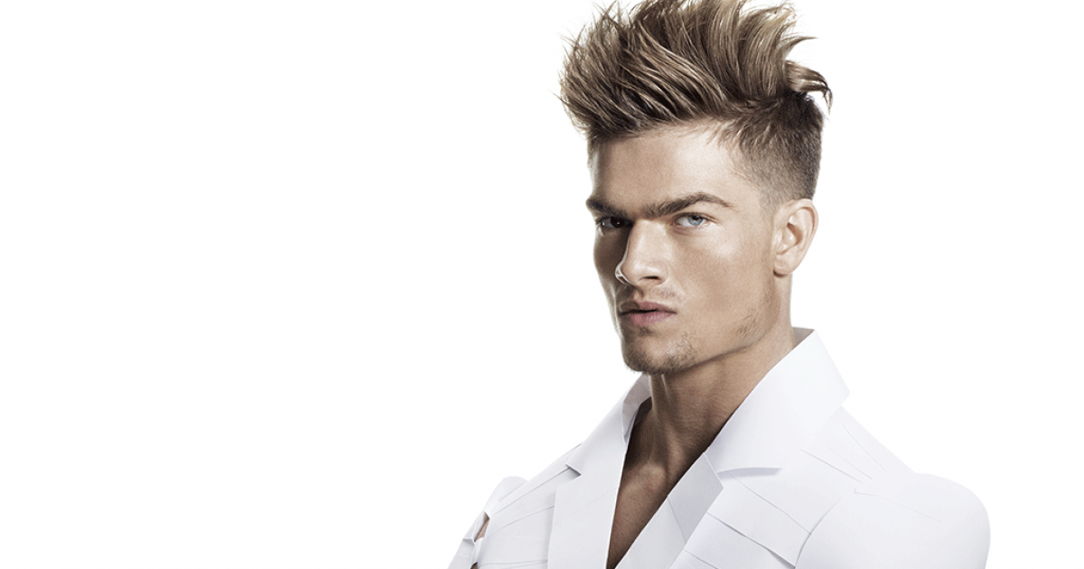 Männer frisuren graue strähnen